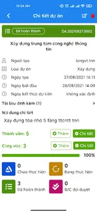 Quản lý tiến độ dự án screenshot 9