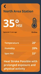 Humidex screenshot 1
