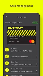 QNTM PAY Accounts screenshot 2