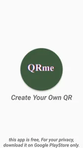 QRme : Create Your Own QR screenshot 0