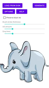 Coloring pages generator screenshot 0