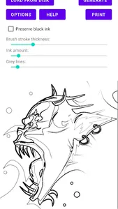 Coloring pages generator screenshot 5