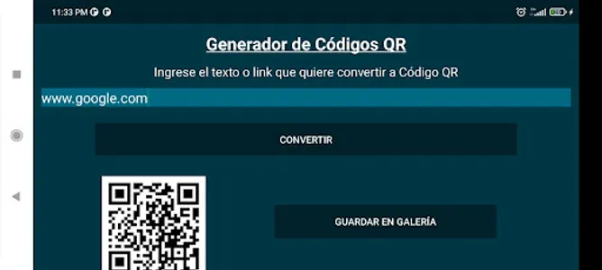 Creador de QR screenshot 4