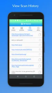 QR Code Scanner and Reader: Ba screenshot 2