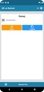 QR ve Barkod screenshot 1