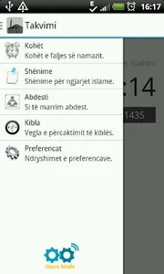 Takvimi - Shqip screenshot 1