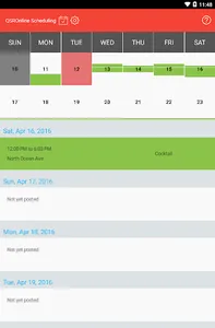 QSROnline Scheduling screenshot 9