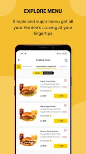 Hardee's Qatar - Food Delivery screenshot 1