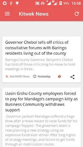 Kitwek News screenshot 3