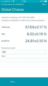 QualiControl NIR screenshot 2