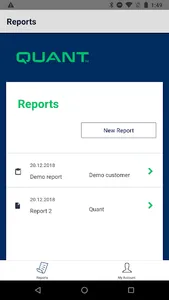 QuantReport screenshot 1