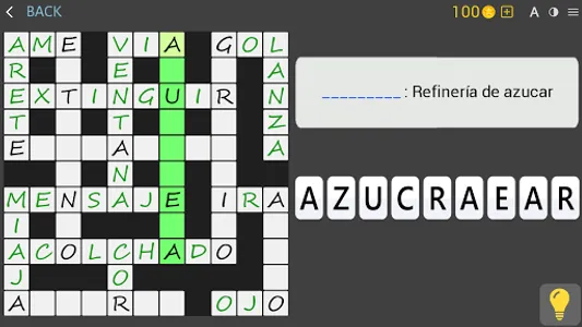 Crosswords Spanish crucigramas screenshot 11