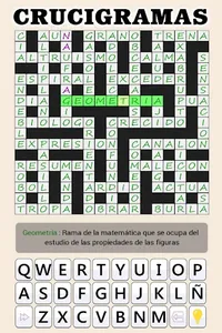 Crosswords Spanish crucigramas screenshot 12