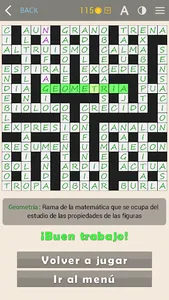 Crosswords Spanish crucigramas screenshot 18