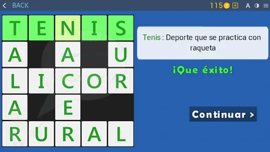 Crosswords Spanish crucigramas screenshot 4