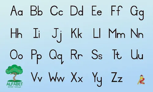 Alfabet Letter Natuur Vlak 1 screenshot 4