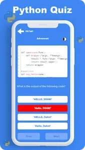 Python Quiz screenshot 7