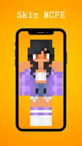 Skin Aphmau for Minecraft PE screenshot 0