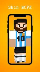 Skin Messi for Minecraft PE screenshot 0