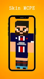 Skin Messi for Minecraft PE screenshot 1