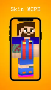 Skin Messi for Minecraft PE screenshot 2