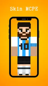 Skin Messi for Minecraft PE screenshot 4