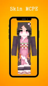 Skin Nezuko for Minecraft screenshot 2