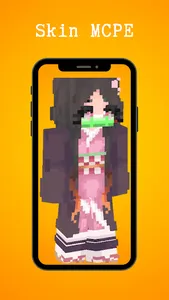 Skin Nezuko for Minecraft screenshot 4