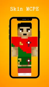 Skin Ronaldo for Minecraft PE screenshot 0