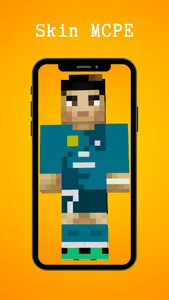 Skin Ronaldo for Minecraft PE screenshot 1