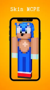 Skin Sonic for Minecraft PE screenshot 1