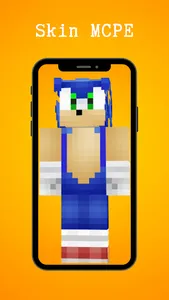 Skin Sonic for Minecraft PE screenshot 4