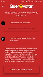 QUERO VOTAR! screenshot 1