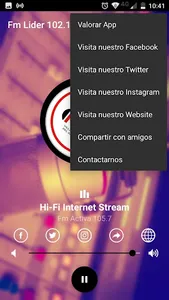 Fm Lider 102.1 screenshot 1