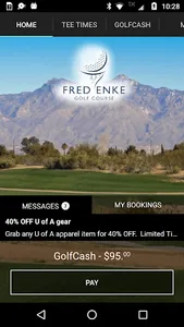 Fred Enke Golf Tee Times screenshot 0