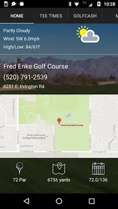 Fred Enke Golf Tee Times screenshot 2