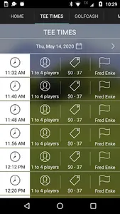 Fred Enke Golf Tee Times screenshot 3