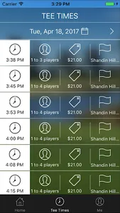 Shandin Hills Golf Tee Times screenshot 2