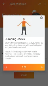 Exercise app offline screenshot 5
