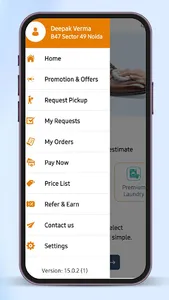 Washodry Laundry & DryClean screenshot 1