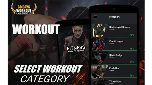 Female Workout: Women Fitness  screenshot 0