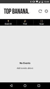 Top Banana Event App screenshot 1