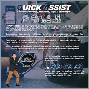 Quick.pe de pasajero a empresa screenshot 2