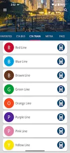 QuickTrack Chicago - CTA Metra screenshot 2