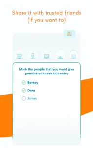 Quid Sentio - a journal to sha screenshot 5