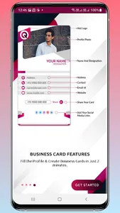 Quikly- Business Card Maker screenshot 3