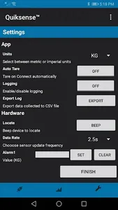 Quiksense App screenshot 3