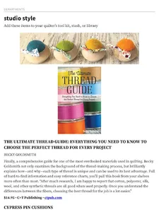 Quilting Arts Magazine screenshot 10