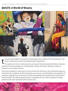 Quilting Arts Magazine screenshot 14