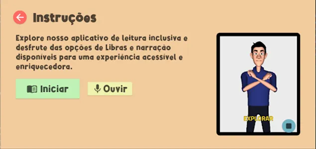 A Cegonha e a Raposa screenshot 1